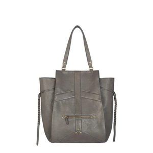 Jérôme Dreyfuss Anatole Tote Bag Goatskin Leather In Grey